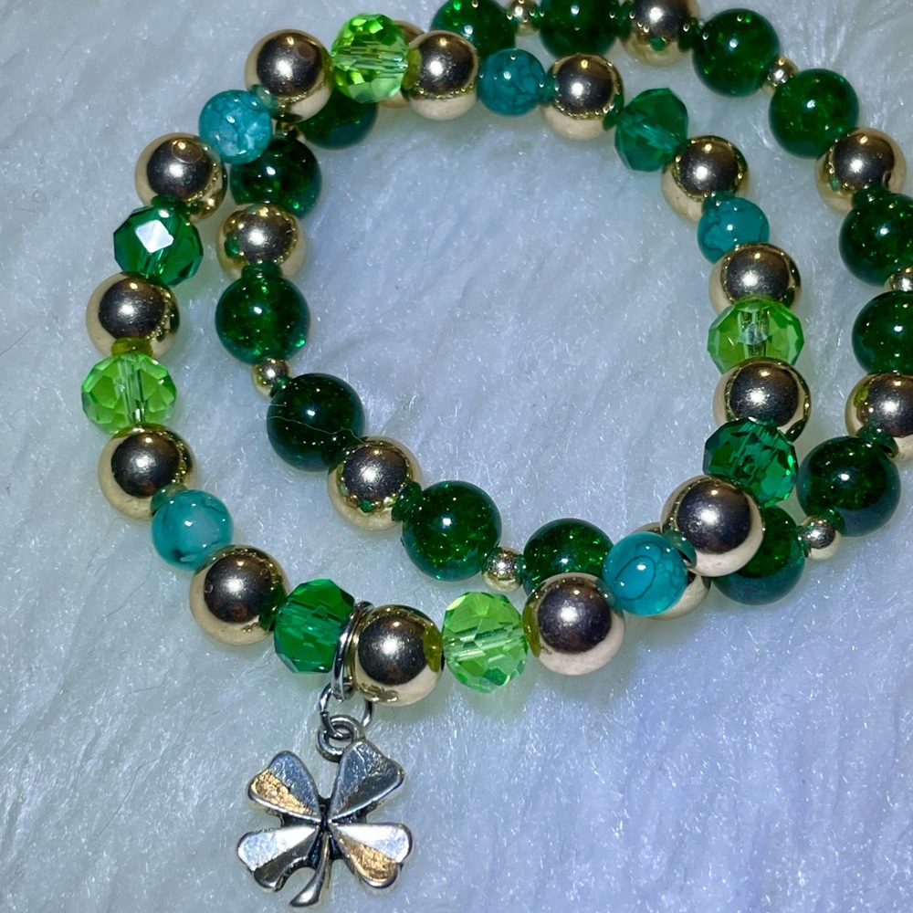 St. Patrick’s Day ☘️ Bracelet Set